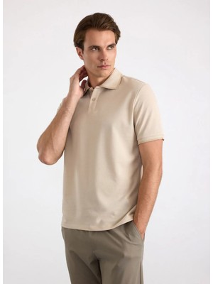 Süvari Bej Erkek T-Shirt STS1014000007