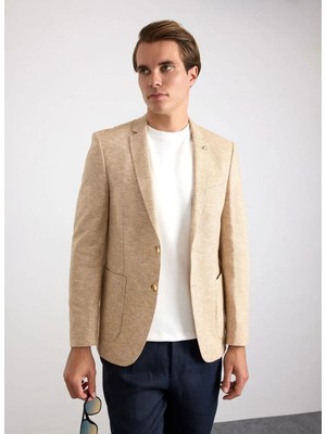 Süvari Vizon Erkek Slim Fit Ceket SCT2021600003