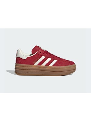 Adidas Gazelle Bold Kırmzı Kadın Spor Ayakkabı JQ5977