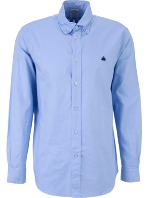 Brooks Brothers Mavi Erkek Gömlek BBSS26MSH058