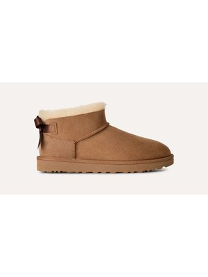 UGG Kadın Süet Dış Yüzeyli Konforlu Eva Tabanlı Içi Kürklü Taba Bot & Bootie 1185491-CHESTNUT
