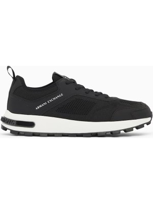 Armani Exchange Erkek Düşük Bilekli Siyah Sneaker XM003611 AF29101-UC001