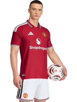 adidas Manchester United 26/27 KA6868 Mufc H Jsy Au Kırmızı Erkek Authentic Iç Saha Forması