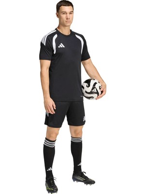 Adidas KA8773 TIRO26L Sho M Siyah Şeritli Erkek Şort