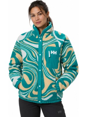 Helly Hansen W Imperıal Prınted Pıle Snap Mont HHA.63373_HHA.537