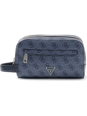 Guess Mavi Erkek Traş Çantası PMMILOP5461