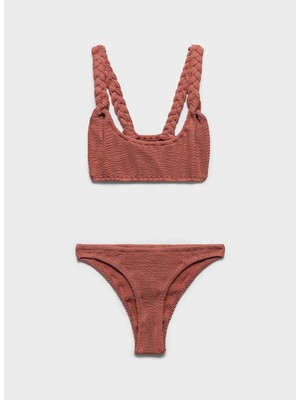 Manebi Kırmızı Kadın Bikini Takım S25SX