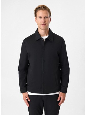 Back And Bond Siyah Erkek Regular Fit Mont BMN6001600000