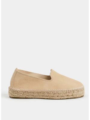 Manebi Natürel Kadın Espadril H 1.5 D0