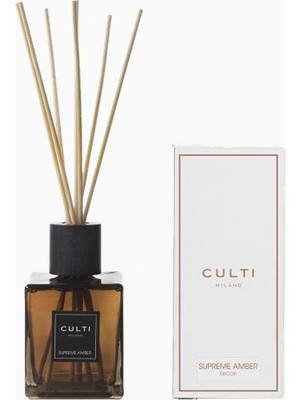 Culti Supreme Amber Decor Çubuklu Difüzör 500ML