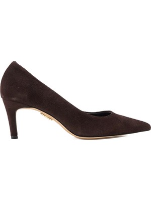 Vince Camuto Kahverengi Kadın Stiletto Mıd-Rowell-Suet