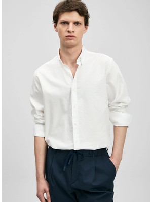 Lufian Lufıan Beyaz Erkek Slim Fit Gömlek Danıel