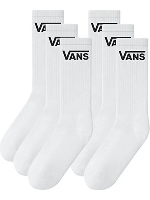 Vans Beyaz Unisex Çorap VN000QCBWHT1 Classic Crew