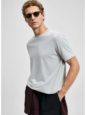 Lufian Lufıan Taş Erkek Slim Fit T-Shirt Fınto