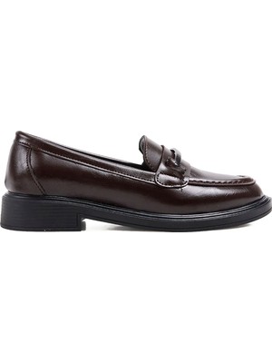 Fabrika Kahverengi Kadın Loafer Fallon