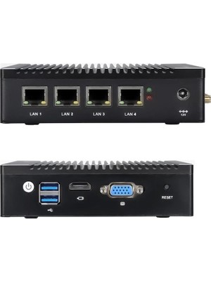 Techstorm K10 F12 Mini Masaüstü Bilgisayar Intel N3700 8GB RAM 128GB SSD Freedos İşletim Sistemi