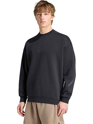 Adidas M Z.n.e. Crw Erkek Günlük Sweatshirt KF3771 Siyah