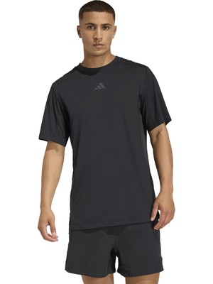 Adidas KE9937 D4T Primelift T Siyah Bisiklet Yaka Düz Erkek T-Shirt