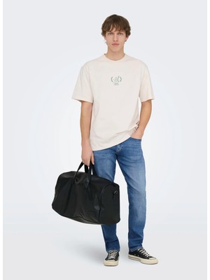 Only & Sons Mavi Erkek Taşlamalı Denim Pantolon 22036817 Onsweft Jax Lmb 6817 Dnm