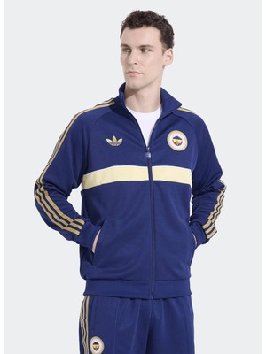 Adidas HZ1020 Fen Og2 Tt Lacivert Erkek Zip Ceket