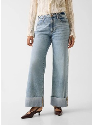 Guess Mavi Kadın Denim Pantolon W6YA4BD1454-CTBU