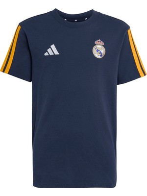 Adidas Lacivert Erkek Çocuk T-Shirt KG5366 Real Kıds Tee