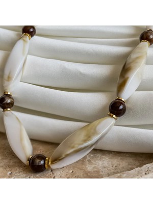 Dore Collection Kehribar Kolye