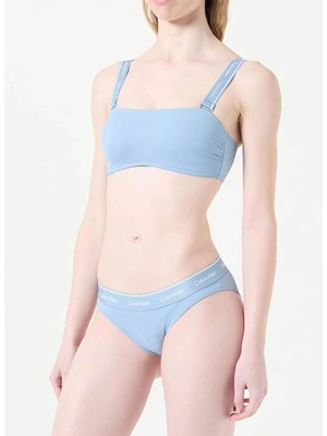 Calvin Klein Mavi Kadın Bikini Alt KW0KW02428 Ck Women
