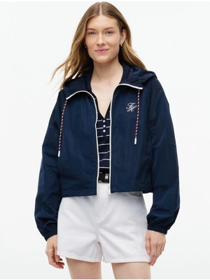 Tommy Hilfiger Lacivert Kadın Ceket WW0WW49852C1G