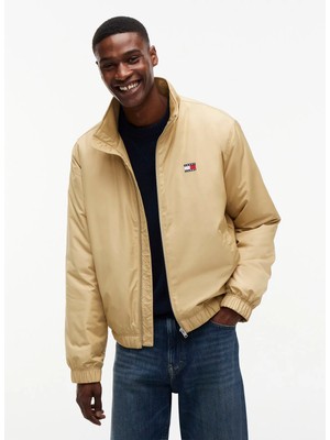 Tommy Jeans Bej Erkek Mont DM0DM21936ACA Tjm Essentıal Padded