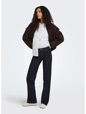 Only Lacivert Kadın Denim Pantolon 15353144BS000042