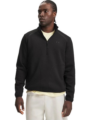 Under Armour 6017023-008 Ua Unstoppable Flc 1/2 Siyah Erkek Sweatshirt