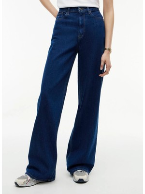 Tommy Jeans Mavi Kadın Denim Pantolon DW0DW224381BK
