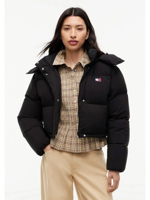 Tommy Jeans Siyah Kadın Ceket DW0DW18609BDS