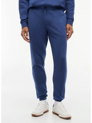 Tommy Jeans Lacivert Erkek Sweatpant DM0DM20473DB7 Tjm Slım S Flag Swea