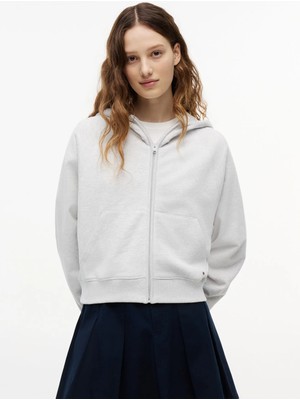 Tommy Jeans Gri Kadın Sweatshirt DW0DW22834P08