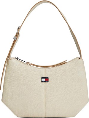 Tommy Hilfiger Bej Kadın Omuz Çantası Tjw Slouchy Cıty Shoulder Bag