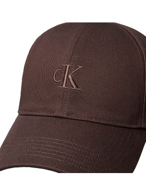 Calvin Klein Kahverengi Kadın Nakışlı Şapka LV04K5024GBAL