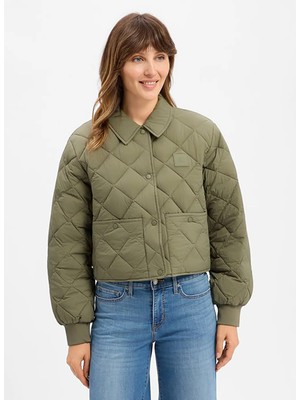 Calvin Klein Jeans Bej Kadın Mont LV047G509GLDY