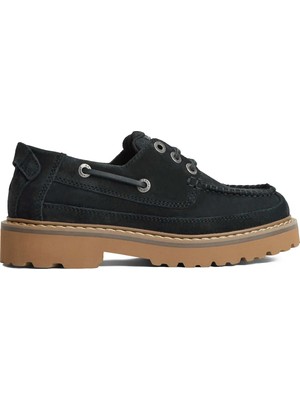 Tommy Hilfiger Lacivert Kadın Casual Ayakkabı Tjw Archıve '01 Low Boat Shoe