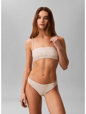 Calvin Klein Krem Kadın Bikini Külot LV00QD5213CK Women