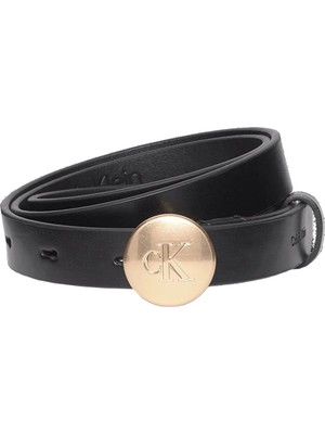 Calvin Klein Siyah Kadın Kemer LV04F7115GYIH