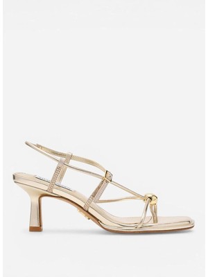 Steve Madden Altın Kadın Topuklu Ayakkabı Jackpots-R