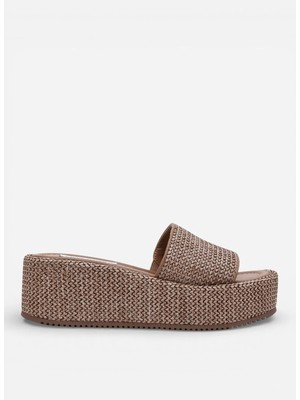 Steve Madden Antrasit Kadın Terlik Decor Charcoal