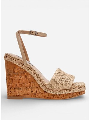 Steve Madden Bej Kadın Topuklu Ayakkabı Outrıght Nat