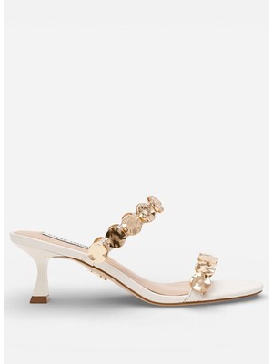 Steve Madden Krem Topuklu Terlik Annıka