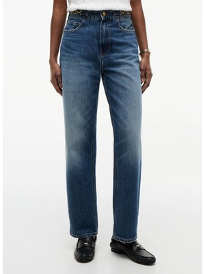 Tommy Hilfiger Mavi Kadın Denim Pantolon WW0WW499601A9