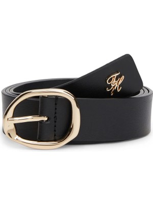 Tommy Hilfiger Siyah Kadın Kemer AW0AW18697BDS