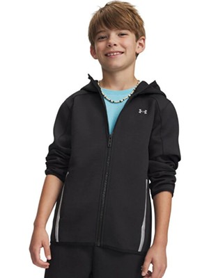Under Armour Siyah Erkek Çocuk Ceket Ua B Unstoppable Flc Nov Fz
