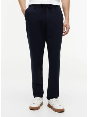 Tommy Hilfiger Lacivert Erkek Pantolon MW0MW44292DW5_HARLEM 3/4 Elast Hea